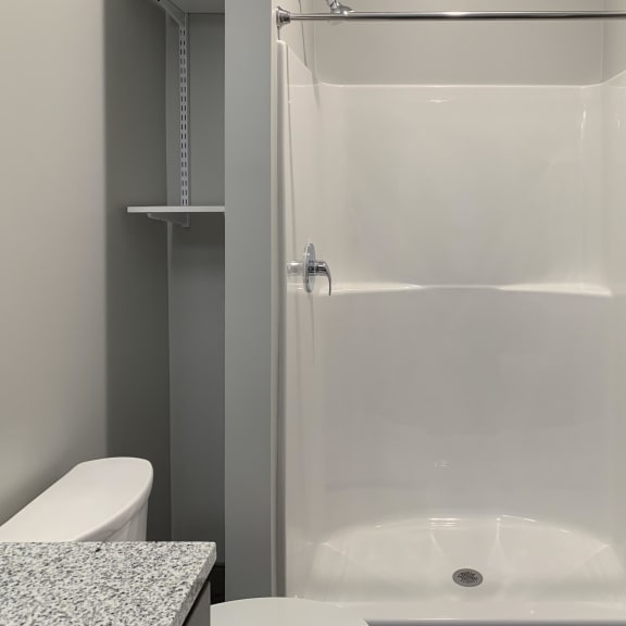Thumbnail 15 of 18 master bathroom with walk in shower
