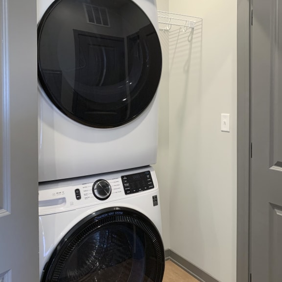 Thumbnail 15 of 16 Stackable washer and dryer included at Haven at Uptown Apartments in Lincoln NE