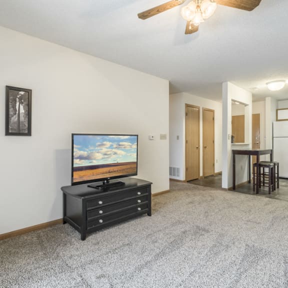 Thumbnail 8 of 10 1 bedroom apartment open layout with kitchen