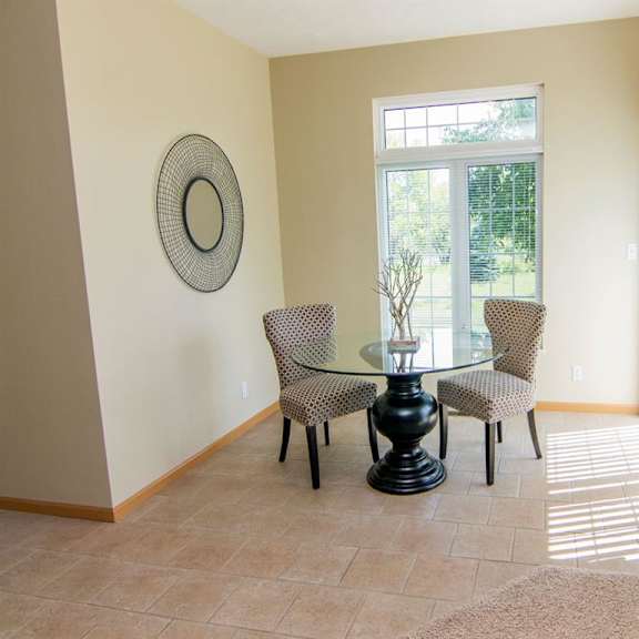 Thumbnail 5 of 13 Dining Room Area at Cascade Pines Duplex Homes in Lincoln NE