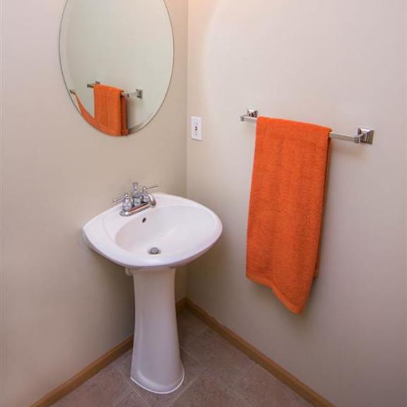 Thumbnail 9 of 13 Guest Bathroom at Cascade Pines Duplex Homes in Lincoln NE