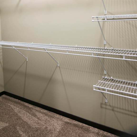 Thumbnail 16 of 43 Expansive walk in closet in 3 bedroom apartment for rent at North Pointe Villas best apartments Lincoln NE 68521