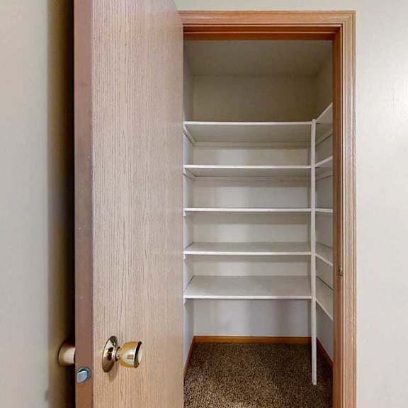 Thumbnail 8 of 61 pantry storage closet with shelving