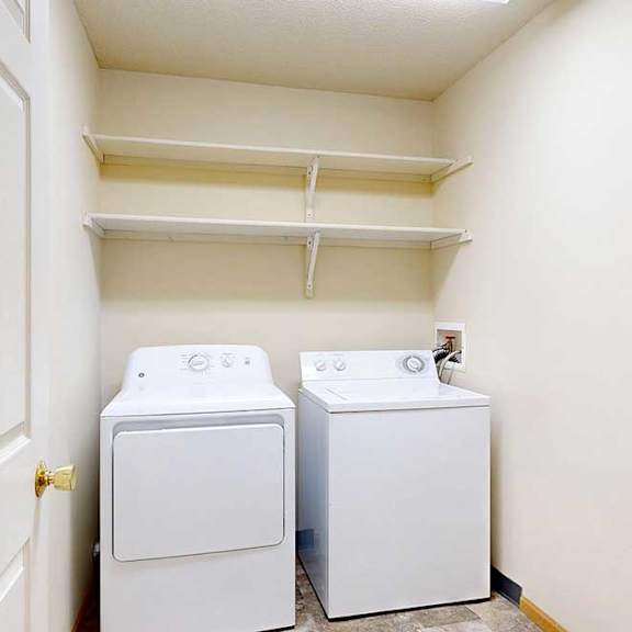 Thumbnail 17 of 28 washer/dryers are included in a separate laundry room