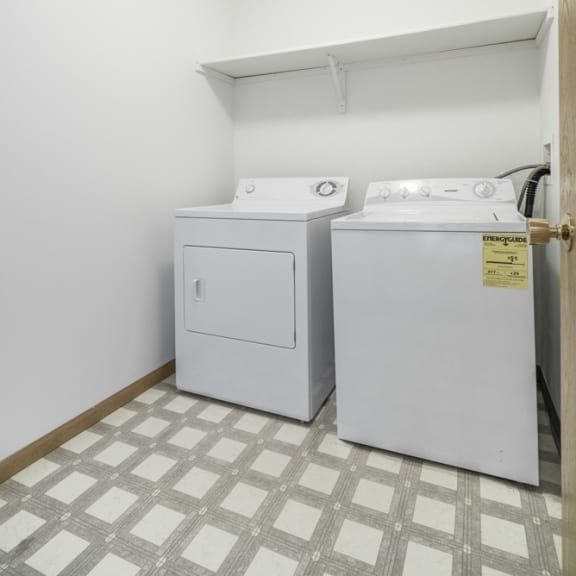 Thumbnail 11 of 11 Full size washer and dryer and laundry room included at Northridge Heights Apartments