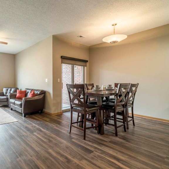 Thumbnail 2 of 21 Townhome villa with hardwood-style floors at Southwind Villas in southwest Omaha in La Vista, NE, 68128