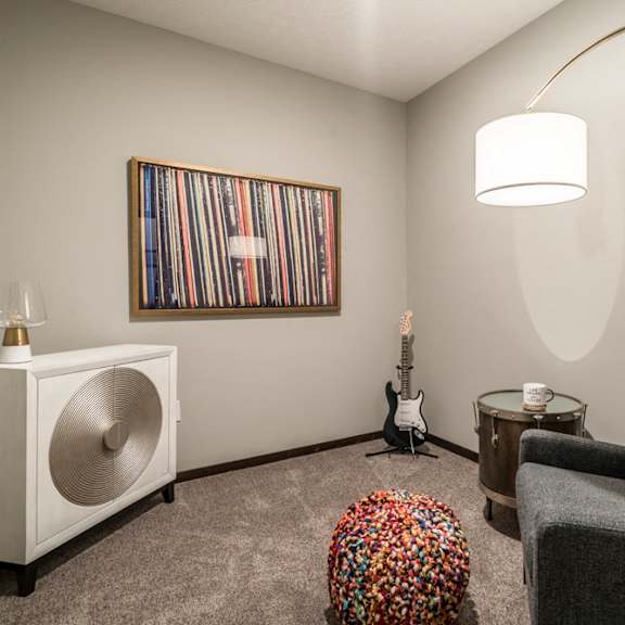 Thumbnail 6 of 11 Den in 1 bedroom apartment for rent at The Conrad in the blackstone district in Omaha NE