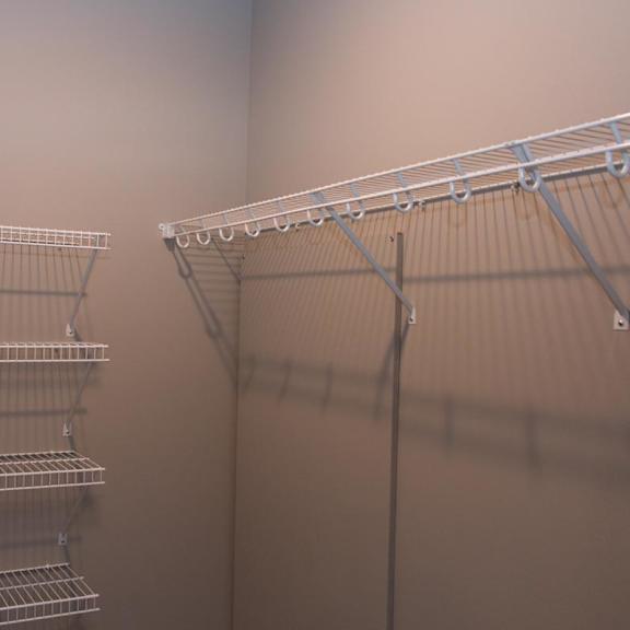 Thumbnail 5 of 7 Wire shelving in a walk-in closet