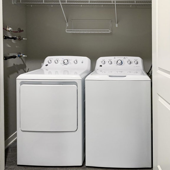 Thumbnail 20 of 20 Washer and dryer in unit at the flats at shadow creek