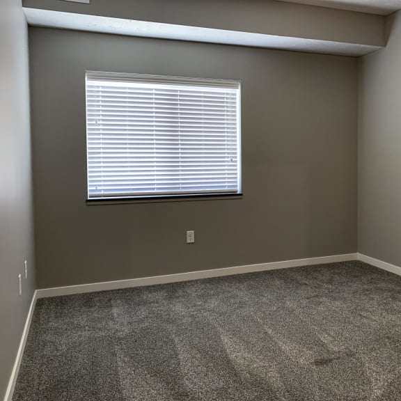 Thumbnail 9 of 20 Bedroom with large window to allow natural light in the buffalo floorplan at the flats at shadow creek