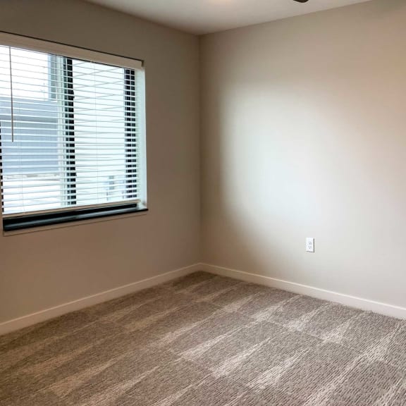 Thumbnail 12 of 20 a carpeted bedroom with a window