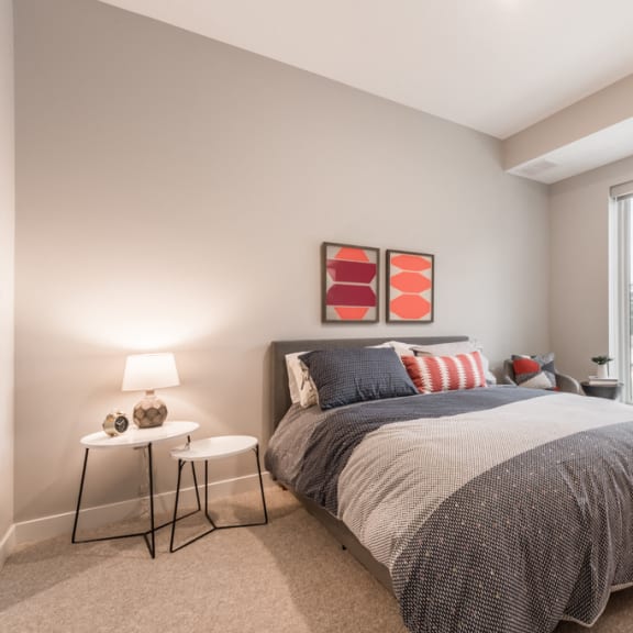 Thumbnail 10 of 13 Large bedroom with natural light at The Preserve at Normandale Lake in Bloomington, MN