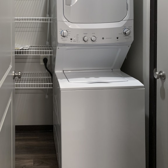 Thumbnail 22 of 23 Stackable washer and dryer included at The Villas at Mahoney Park in Lincoln NE