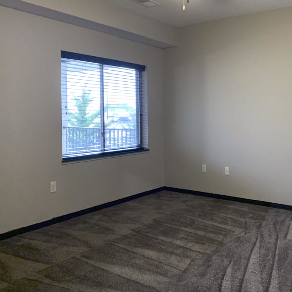 Thumbnail 12 of 23 Large carpeted master bedroom at the villas at mahoney park