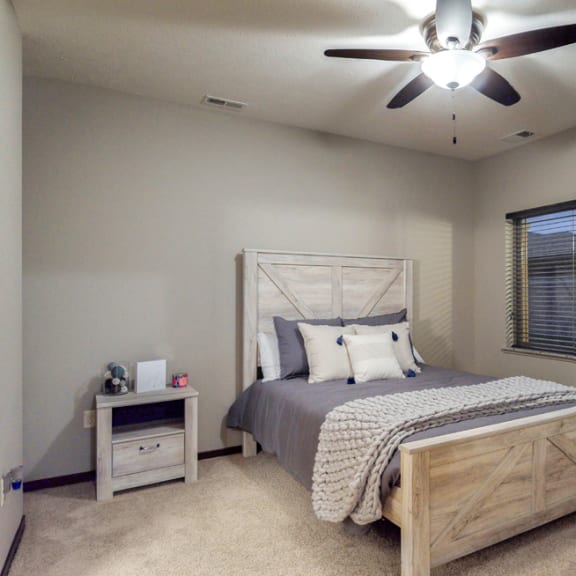 Thumbnail 9 of 19 Spacious bedrooms and ample closet spaces are found in the Cedar floor plan