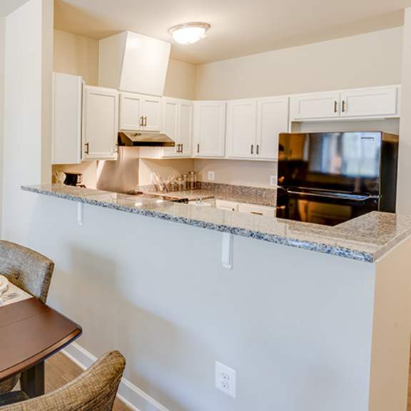dining area with table