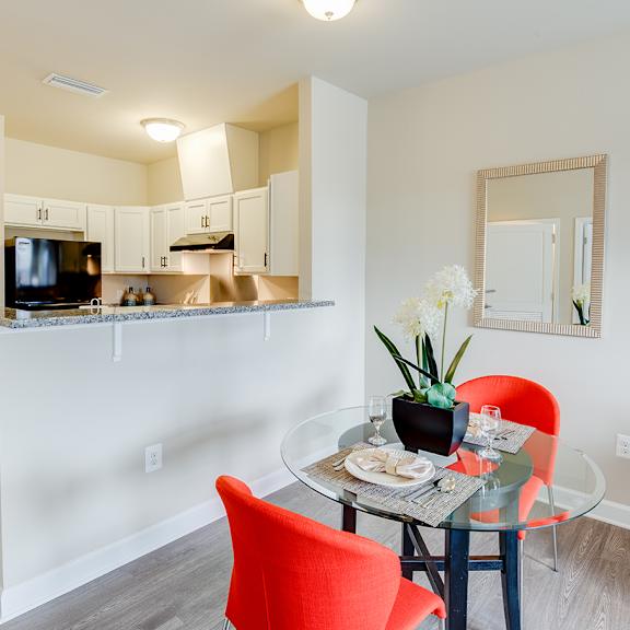 kitchen/dining area