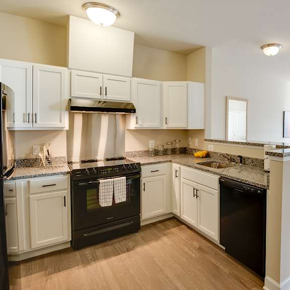 view of kitchen from entrance