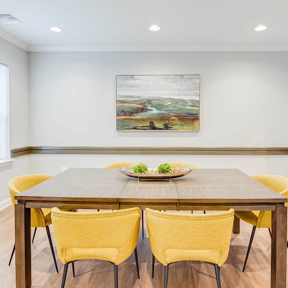 resident entertaining space