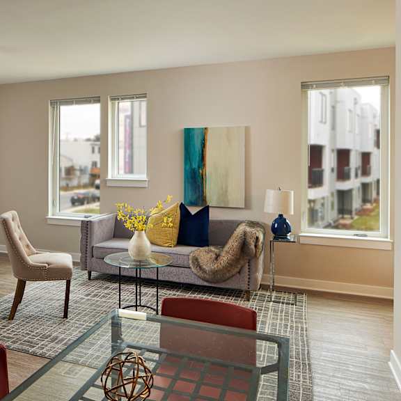 apartment living room area