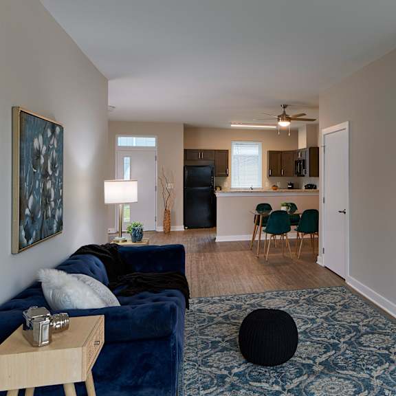 townhouse living area
