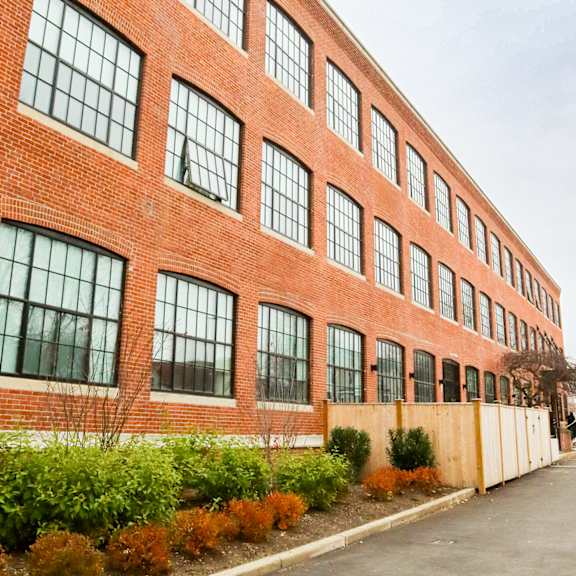 a red brick building
