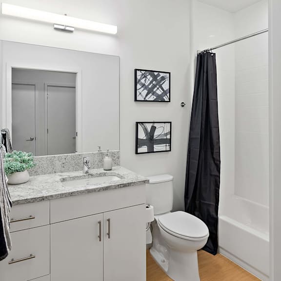 bathroom at the freelon at sugar hill, detroit, michigan, 48201