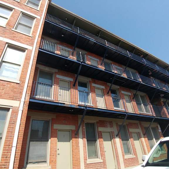 our apartment is on the top floor of this building