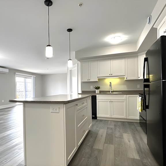 155 kedgwick drive kitchen and living space