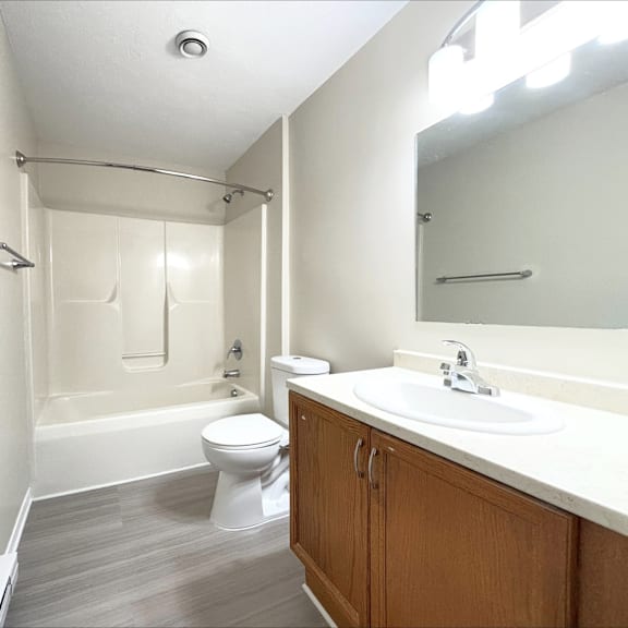 a white toilet sits next to a sink in a bathroom.