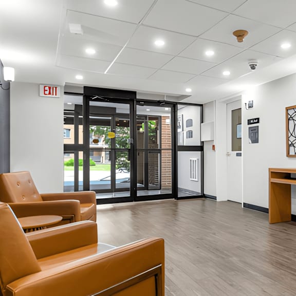 heritage place lobby and seating area