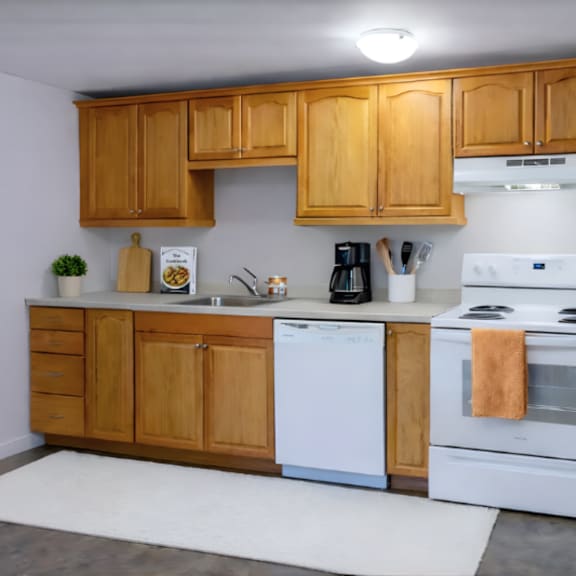 pine glen apartments kitchen