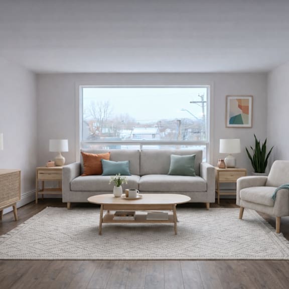 pine glen apartments living room