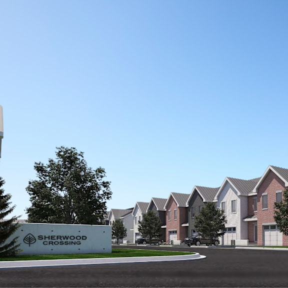 sherwood corssing townhomes exterior