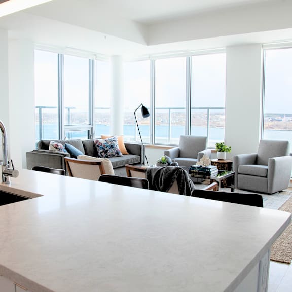 the alexander living room