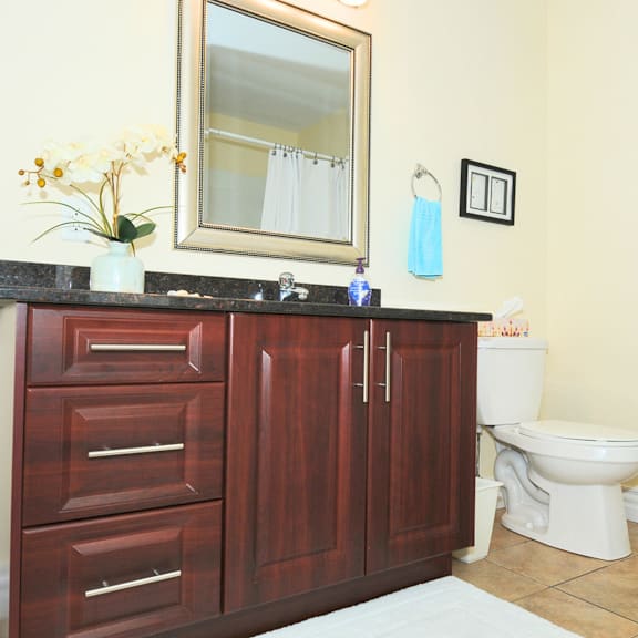 the aspen bathroom