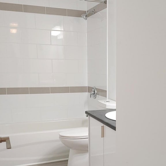 a white toilet sits next to a sink in a bathroom.