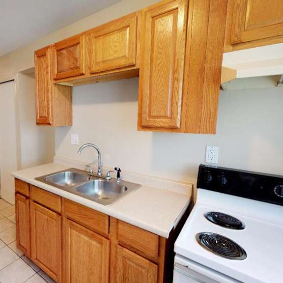sink with faucet at crown court apartments, florence, ky