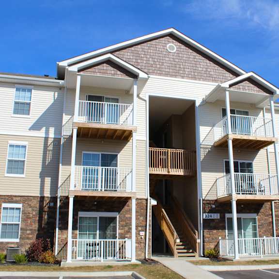 building at residences at northgate crossing, columbus, ohio