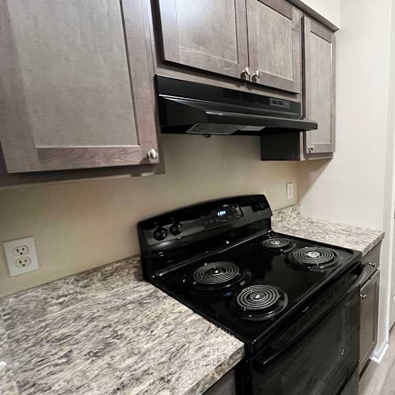 renovation of kitchen at hunter ridge apartments, ohio, 45244