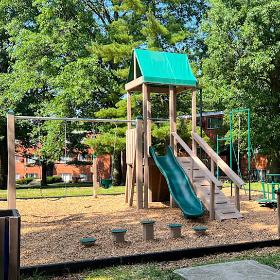 playground at crown court apartments, florence, ky, 41042