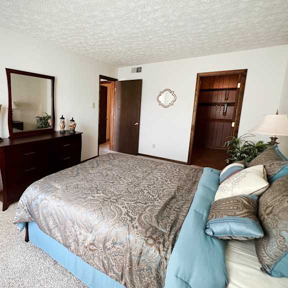 bedroom with closets at grace court, kentucky, 41017