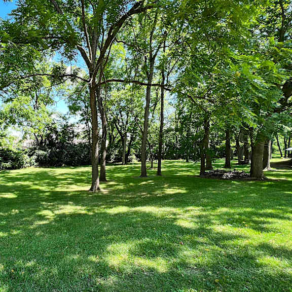 garden at the villas at kingswood, west chester, ohio