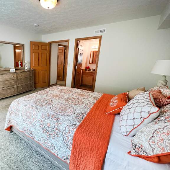 gorgeous bedroom at the overlook at ft. thomas, ft. thomas, kentucky