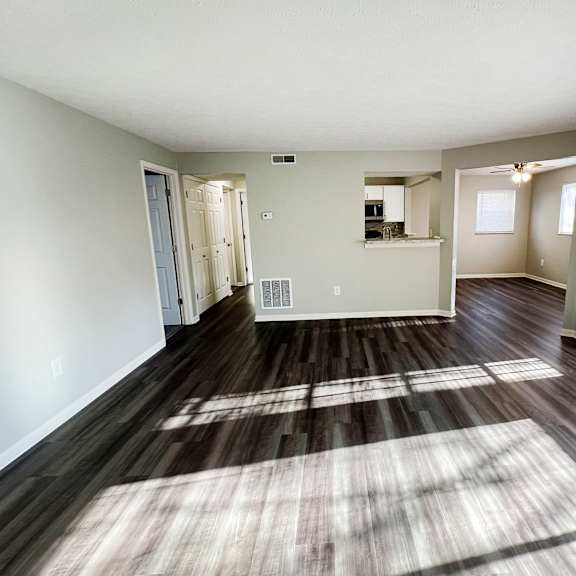 unfurnished bedroom at the vinings apartments, cincinnati, oh, 45245