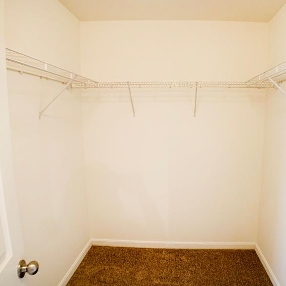 closet at the residences at liberty crossing, columbus, 43235