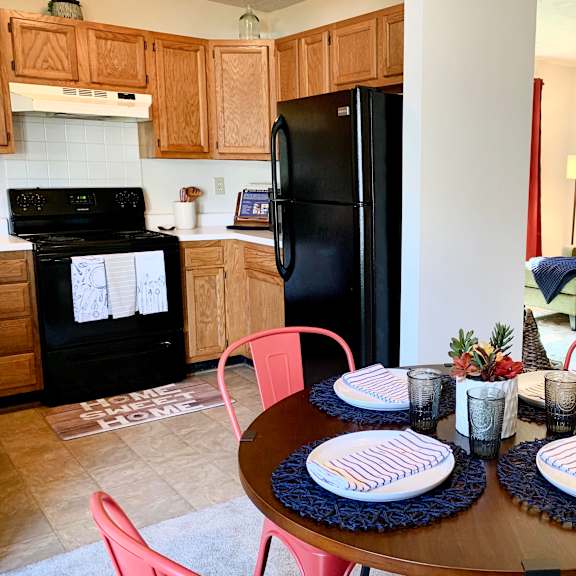 living area at hartland place, lexington, ky