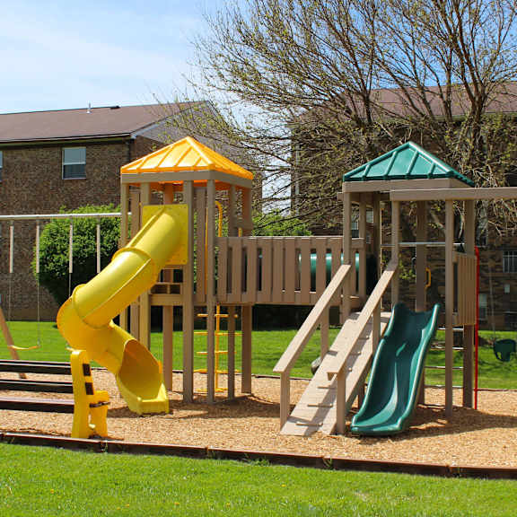 play area at crown crossing apartments, amelia