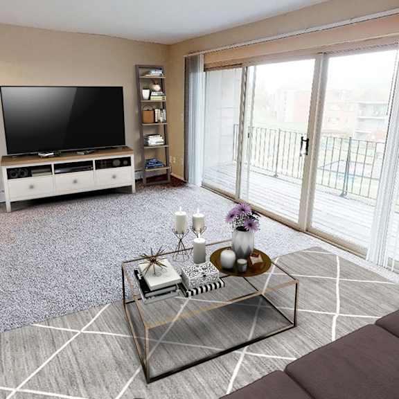 crown pointe virtual model at crown pointe apartments, kentucky