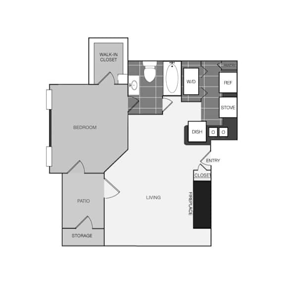 Thumbnail 1 of 2 a black and white floor plan of a house